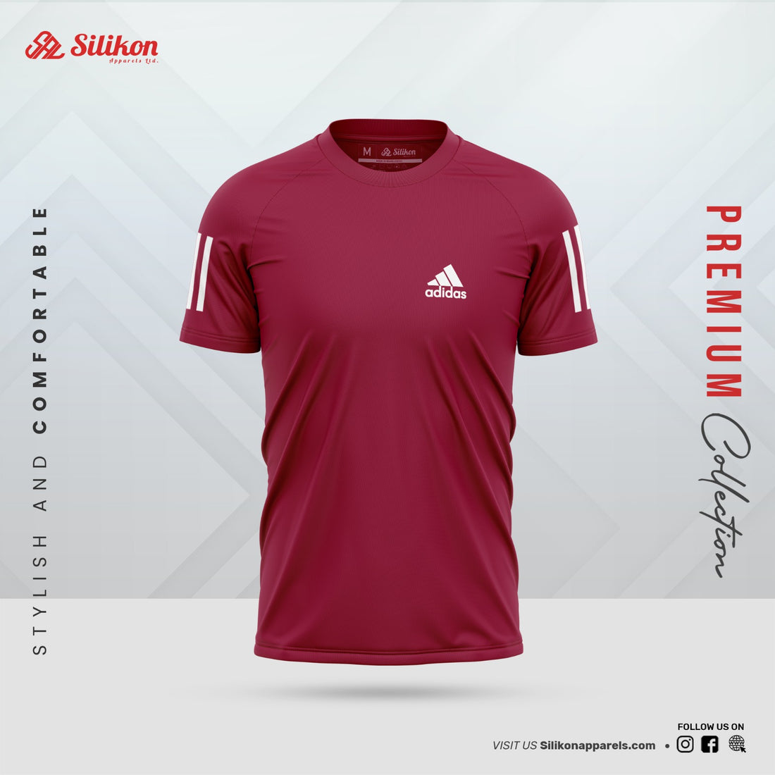 Premium Mesh Jersey T-Shirt -ADM06