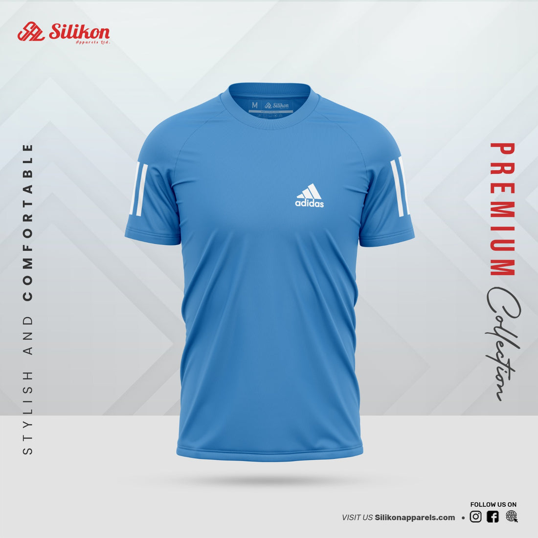 Premium Mesh Jersey T-Shirt -ADS04