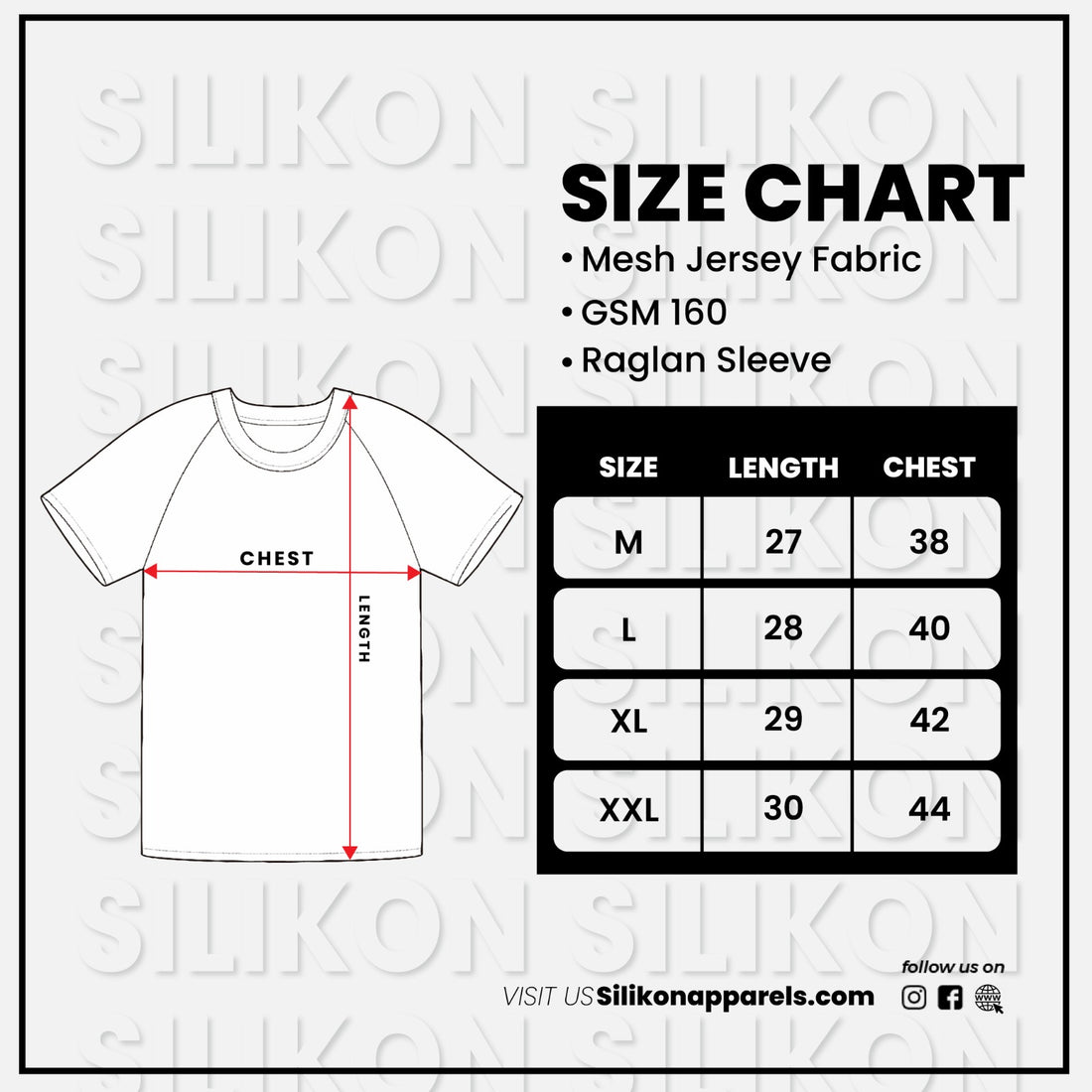 Premium Mesh Jersey T-Shirt -JDIB02