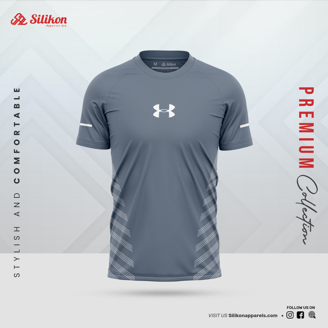 Premium Mesh Jersey T-Shirt -UAG05